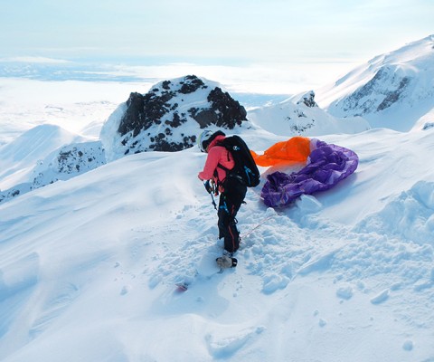 Kamchatka speedriding