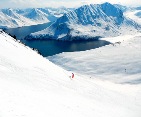 Kamchatka speedriding