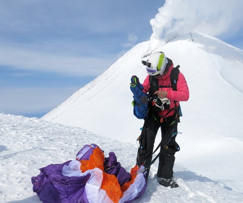 Kamchatka speedriding