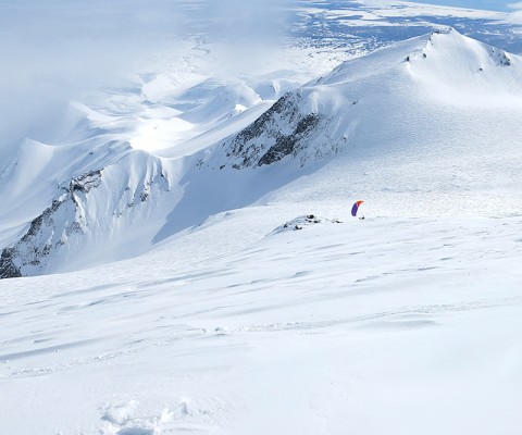 Kamchatka speedriding