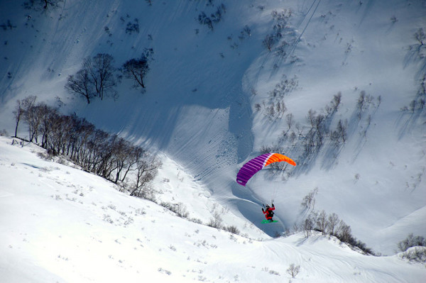 Kamchatka speed riding